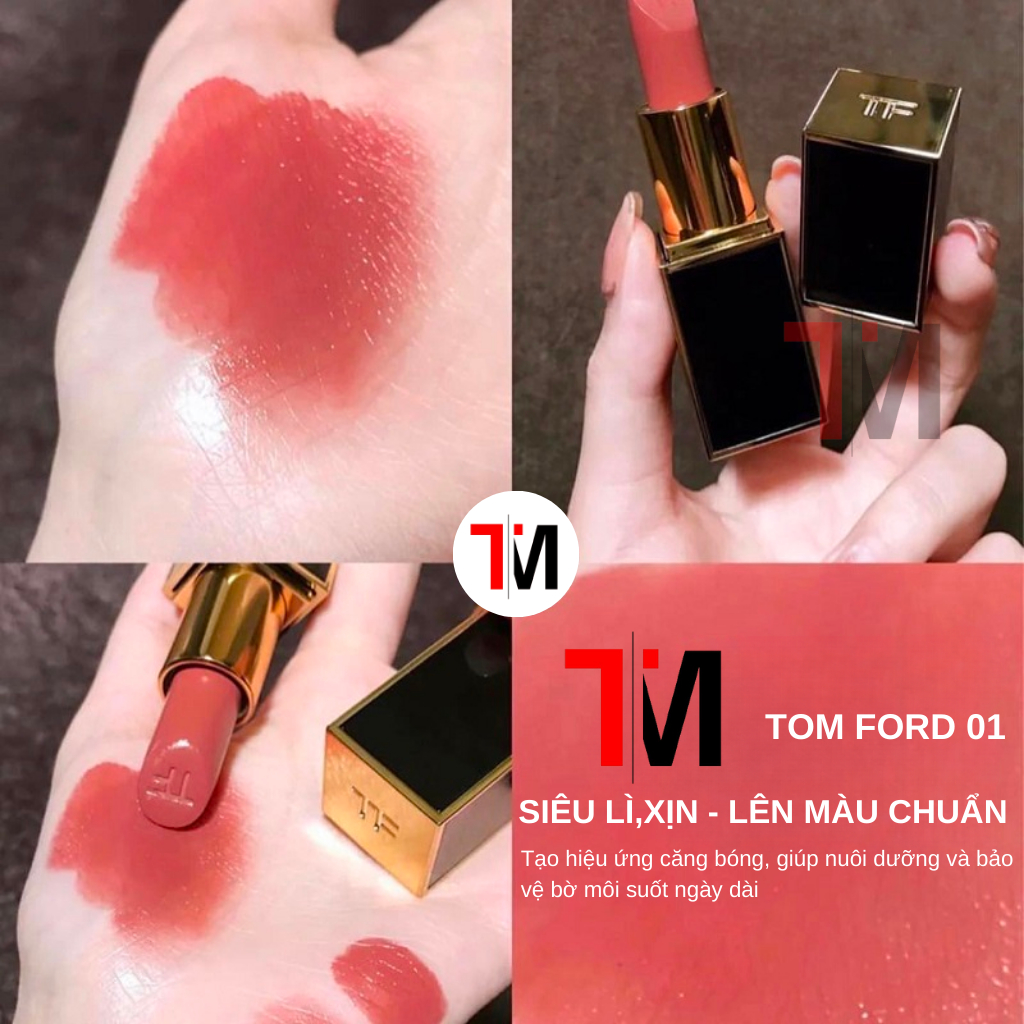 Son Tom Ford Lip Color Matte Auth Chuẩn Màu Tạo Hiệu Ứng Cong Bóng Giúp Nuôi Dưỡng Và Bảo Vệ Môi Suốt Ngày Dài
