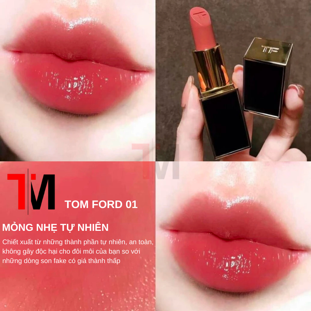 Son Tom Ford Lip Color Matte Auth Chuẩn Màu Tạo Hiệu Ứng Cong Bóng Giúp Nuôi Dưỡng Và Bảo Vệ Môi Suốt Ngày Dài