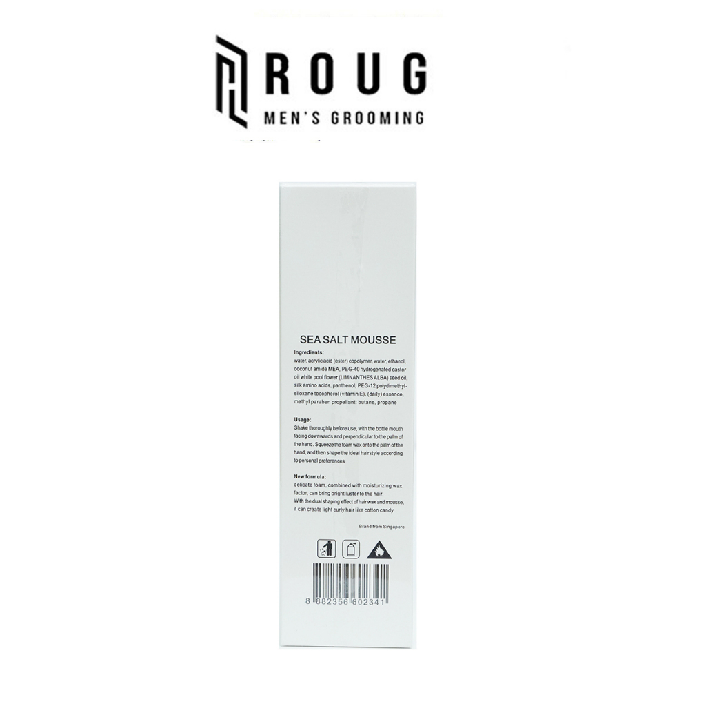 Bọt tạo kiểu tóc Roug 150ml chính hãng cao cấp Singapore giúp tạo phồng dưỡng tóc giữ nếp