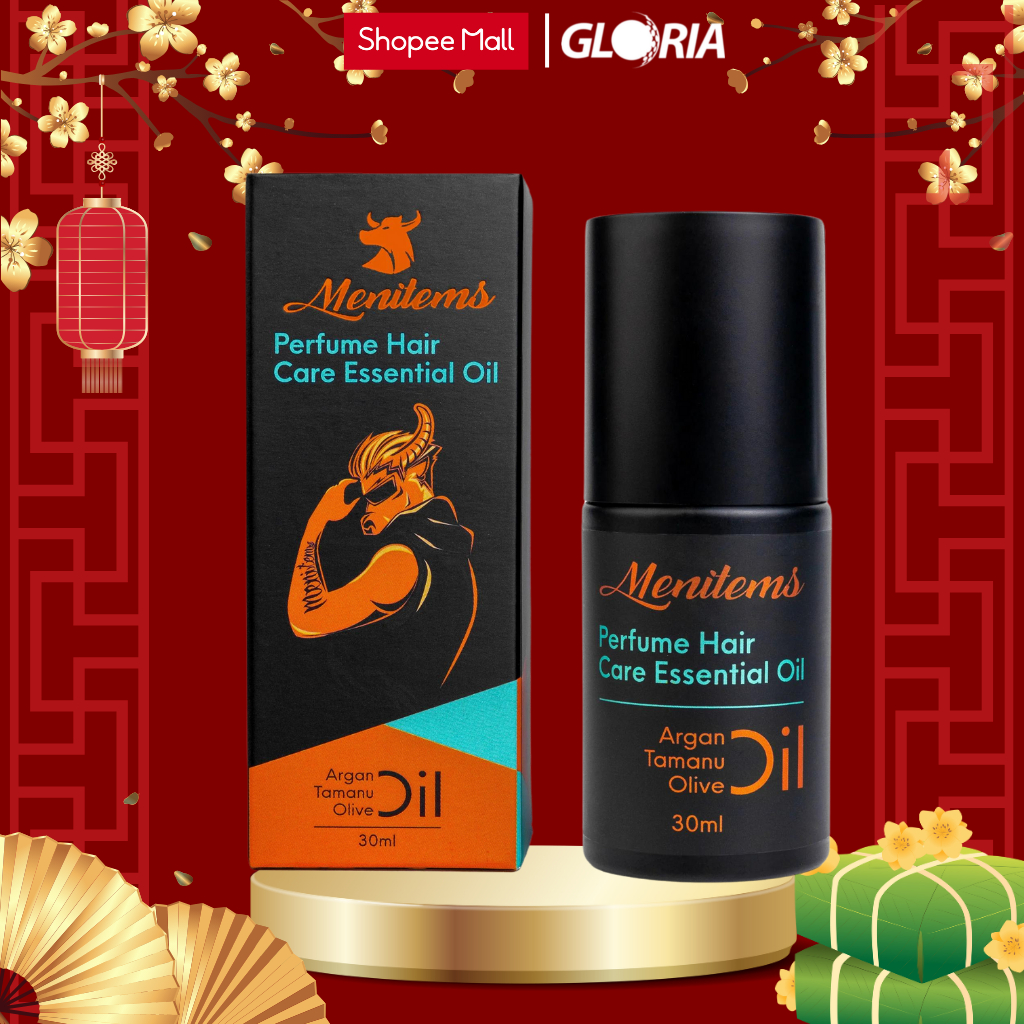 Tinh Dầu Dưỡng Tóc Hương Nước Hoa Menitems Phục Hồi Tóc Hư Tổn 30ml