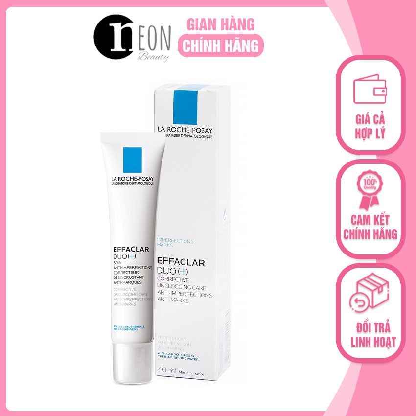 Kem giảm mụn La Roche Posay Effaclar DUO+ 40ml (dmp)