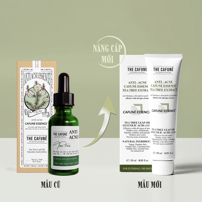 Kem Giảm Mụn Và Giảm Thâm Cafuné Essence 15gram chính hãng