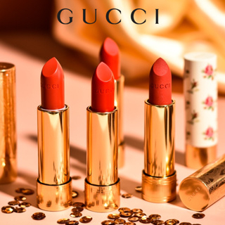Son Gucci 3.5g-son lì Gucci-Gucci Rouge à Lèvres Voile Mat Lipstick-son thỏi lì Gucci