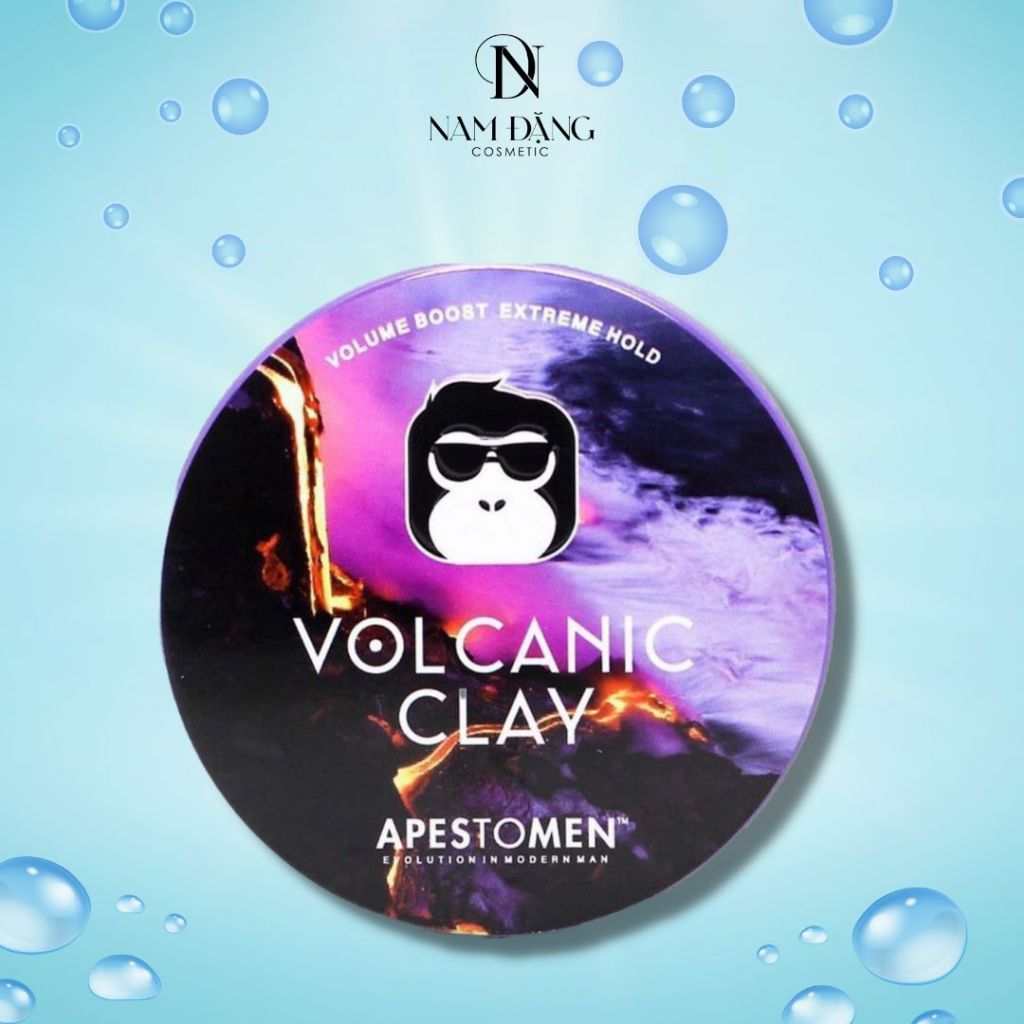 Sáp Vuốt Tóc nam Apestomen Volcanic Clay 80g