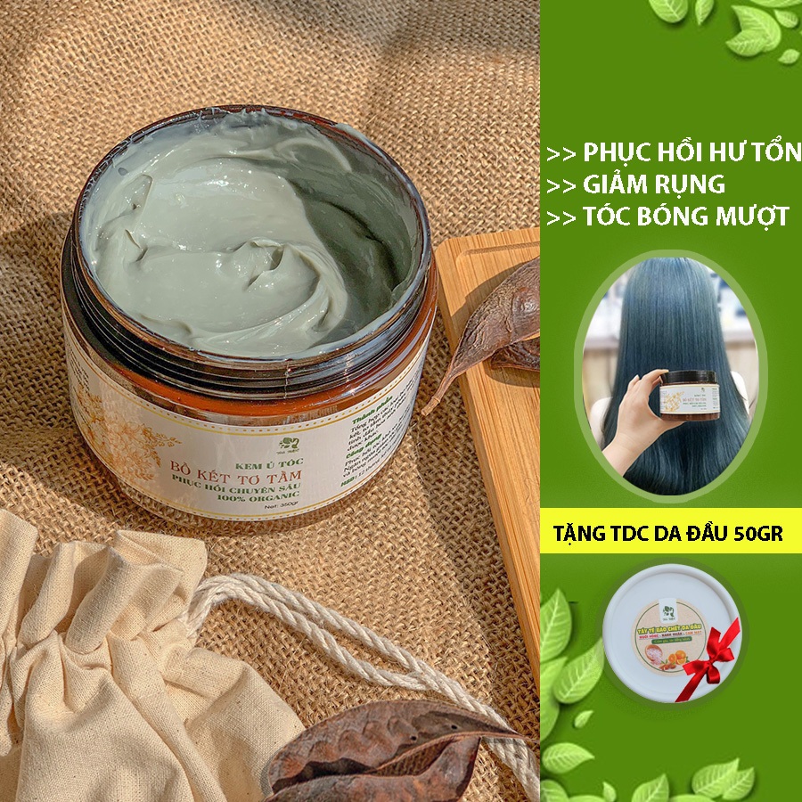 KEM Ủ TÓC BỒ KẾT TƠ TẰM, SIÊU MƯỢT, GIẢM RỤNG (Tặng tdc da đầu)