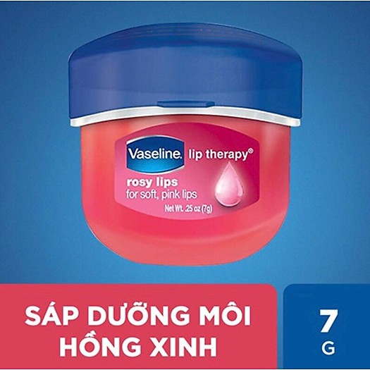 Sáp Dưỡng Môi Hồng Xinh Vaseline Lip Therapy Rosy Lip 7g