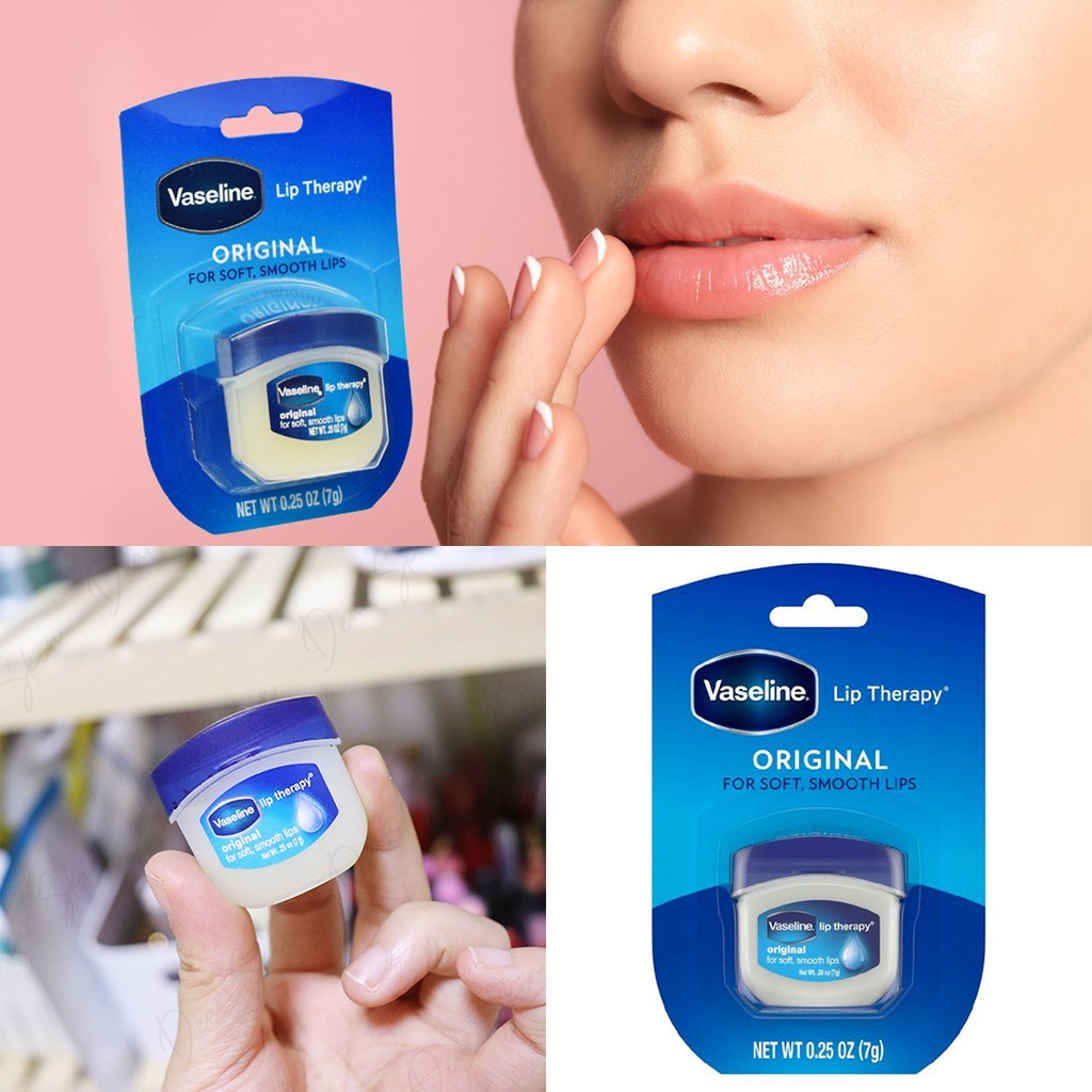 Sáp Dưỡng Môi Hồng Xinh Vaseline Lip Therapy Rosy Lip 7g