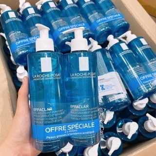 Sữa rửa mặt cho da dầu mụn La roche Posay Effaclar Purifying Foaming Gel 400ml