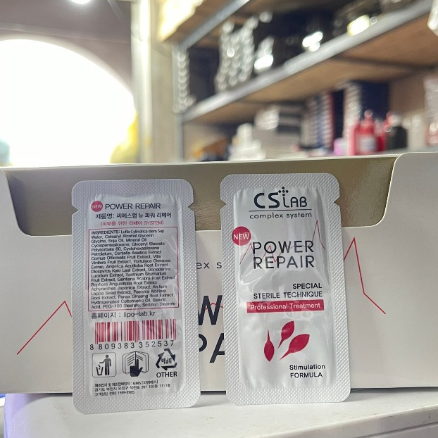 Dưỡng môi kích màu môi Cslab Hàn Quốc Power Repai Chính Hãng giúp nhanh bong da sau xăm