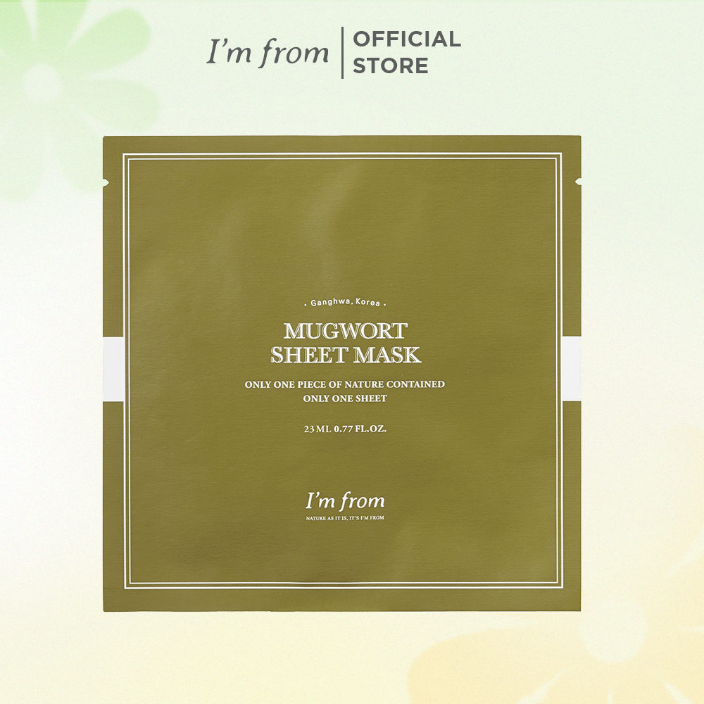 Mặt Nạ Dịu Da I’m from Mặt nạ Mugwort Sheet mask 23ml