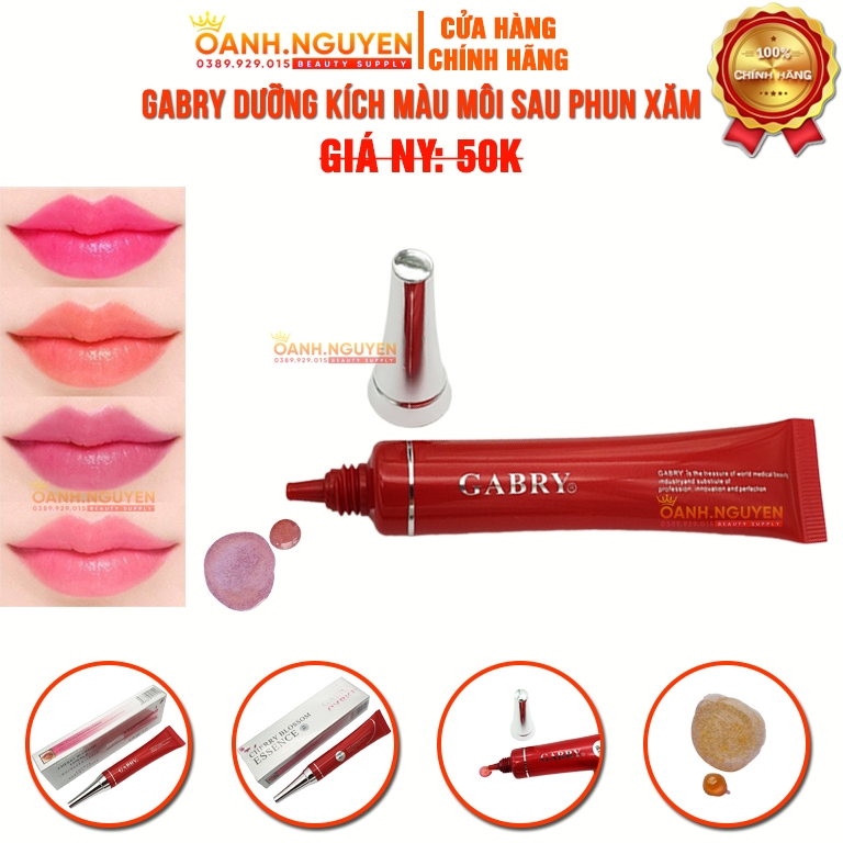 DƯỠNG GABRY KÍCH MÀU MÔI SAU XĂM (LOẠI 1)