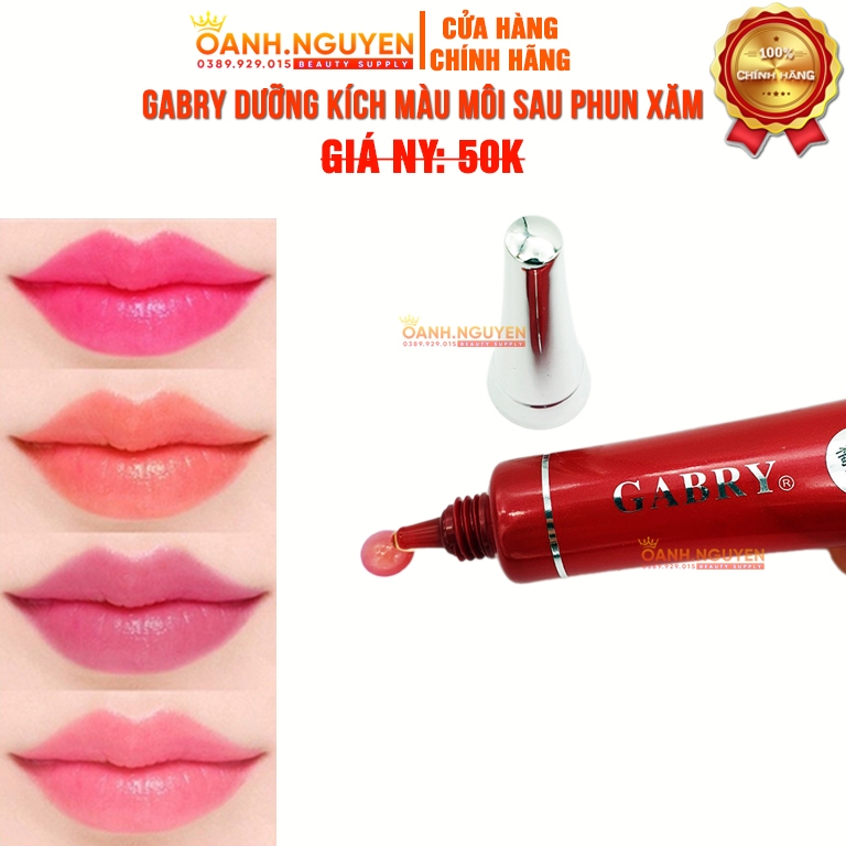 DƯỠNG GABRY KÍCH MÀU MÔI SAU XĂM (LOẠI 1)