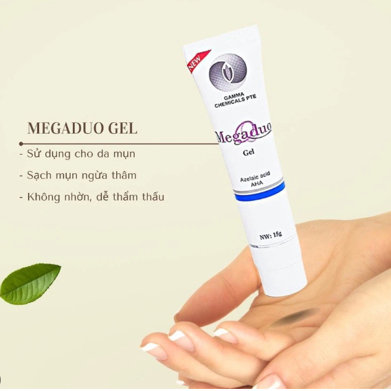 Kem Giảm Mụn, Làm Mờ Thâm Mụn Megaduo plus Anti-Acne Gel 15g
