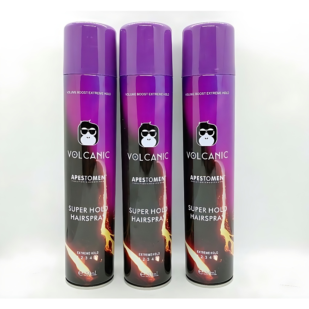 Gôm Xịt Tóc Nam Volcanic Clay 350ml – Keo Xịt Tạo Kiểu Tóc Nam Siêu Giữ Nếp, Hương Thơm Nhẹ Nhàng. Candypha