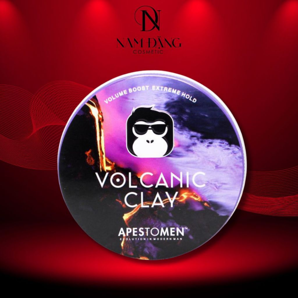 Sáp Vuốt Tóc nam Apestomen Volcanic Clay 80g