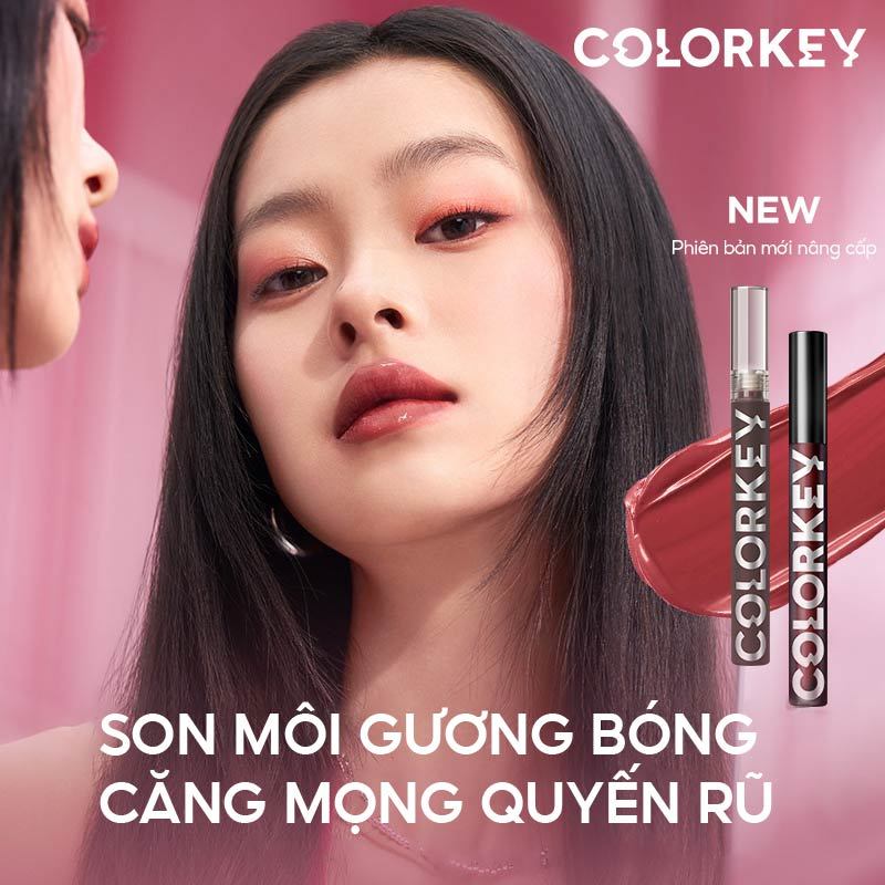 Son Môi Gương Bóng COLORKEY Màu Son Bám Lâu 1.7g