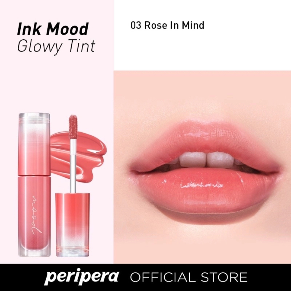 Son Tint Bóng Peripera Ink Mood Glowy Tint 4g Ngọt Ngào Căng Bóng Mềm Mượt