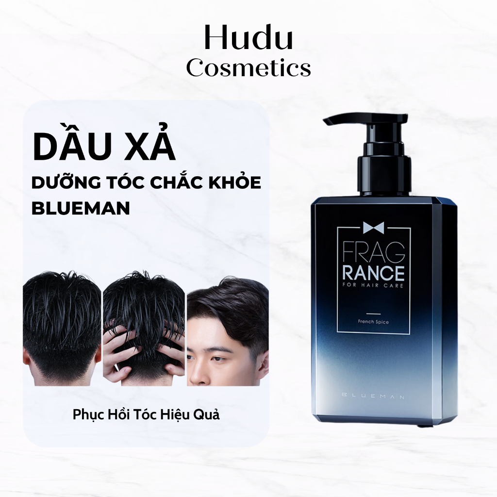 Dầu Xả Nam Blueman Nuôi Dưỡng Phục Hồi Tóc Chắc Khoẻ 210g – Hudu Cosmetics