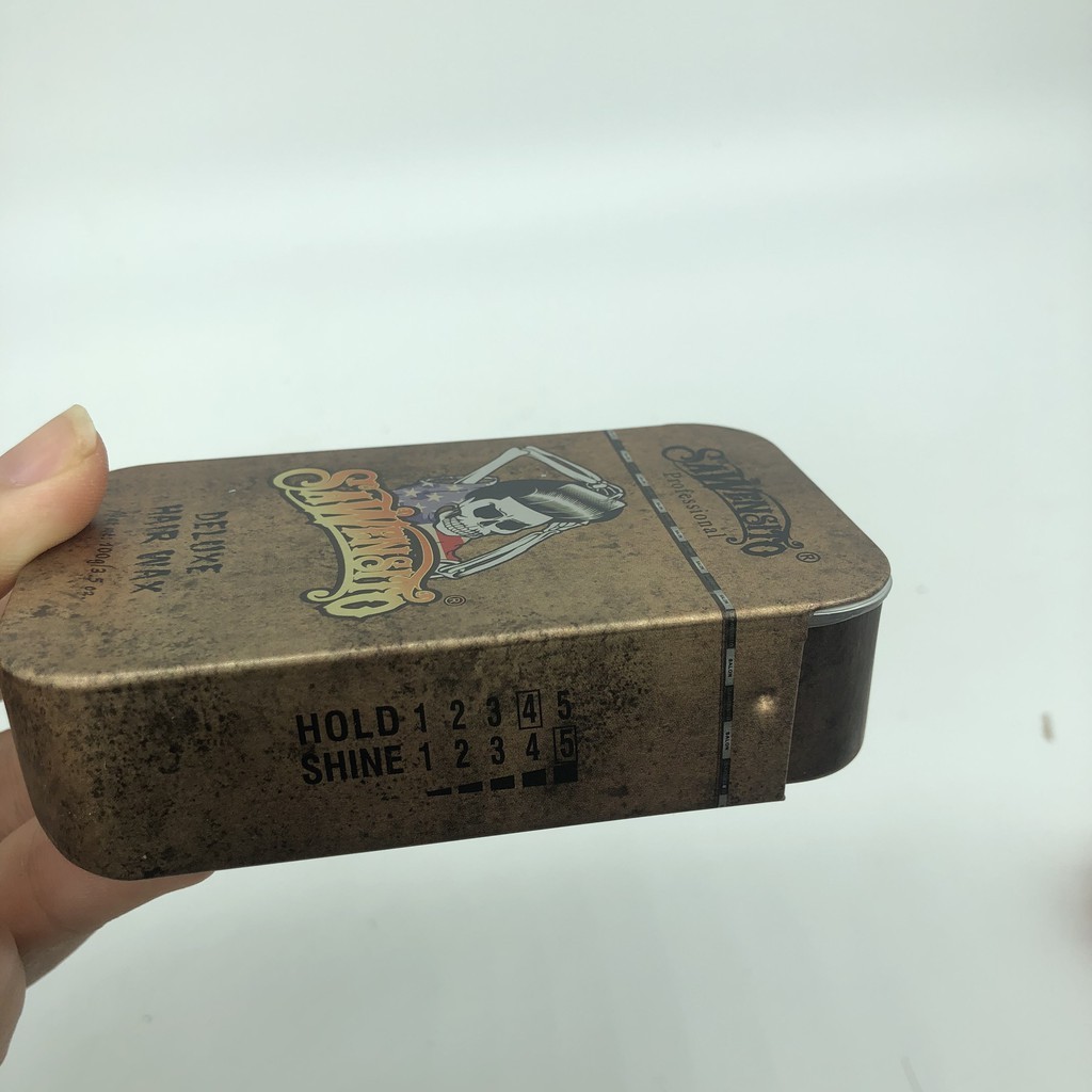 Sáp vuốt tóc S.awensito Trượt Vàng Deluxe Hair – Wax,  Weilaiya sáp khô vuốt, tạo kiểu tóc , giữ nết tóc 100gr