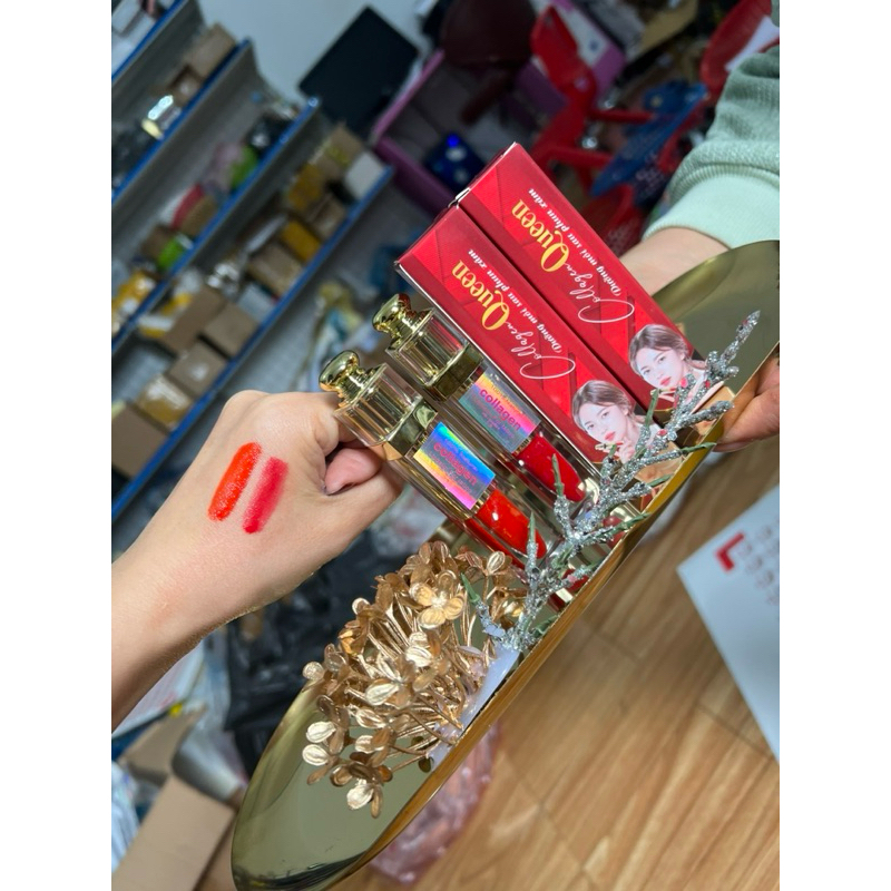 Son dưỡng Queen kích màu môi sau phun xăm