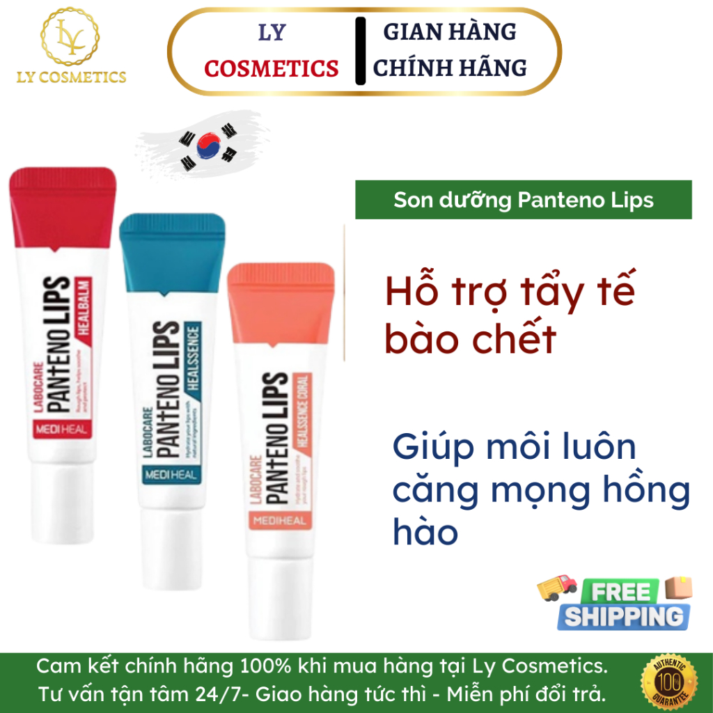 Son Dưỡng Mediheal Làm Mềm Và Hồng Môi Labocare Panteno Lips – Healssence, Son Dưỡng Môi Ngừa Thâm Lips