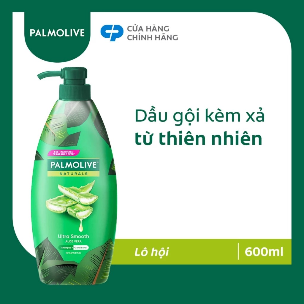 Dầu gội Palmolive kèm xả 2 trong 1 chiết xuất thiên nhiên 600ml