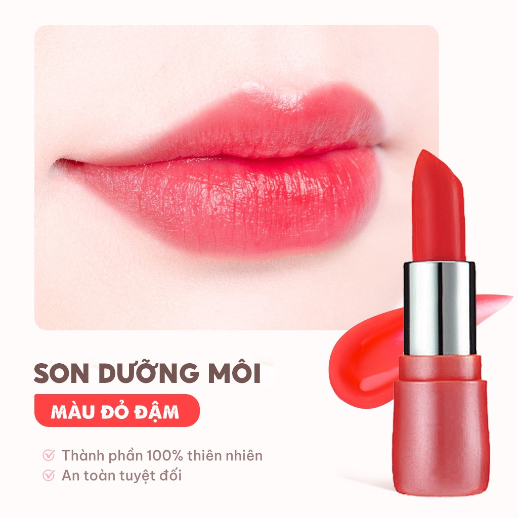 Son Dưỡng Màu Làm Mềm Môi BEBECO Giảm Thâm, Dưỡng Ẩm Hàn Quốc OREAF VARY COLOR LIP  3,5g – DA15