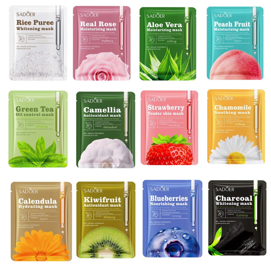 Mặt Nạ Dưỡng Da, Mặt Nạ Dưỡng Trắng Cấp Ẩm Mờ Thâm Bổ Sung Collagen Tinh Chất Ốc Sên