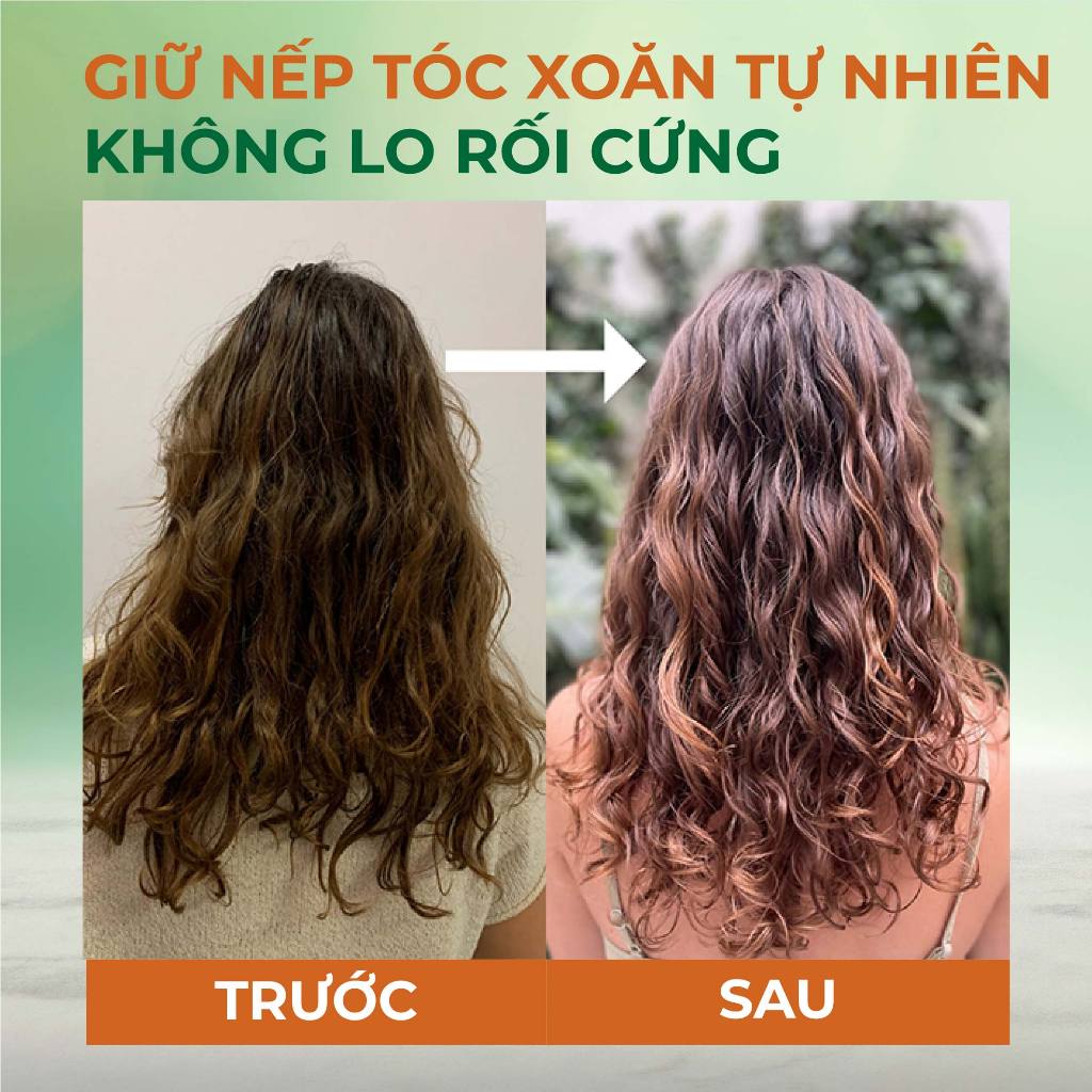 Gel giữ nếp tóc xoăn tạo kiểu tóc bóp tóc xoăn hippie Bellena GX2 250ml