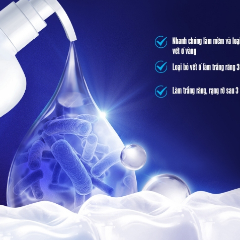 Kem đánh răng bảo vệ nướu Liquid Toothpaste hỗ trợ trắng răng kem đánh răng đem lại hơi thở thơm mát 200g