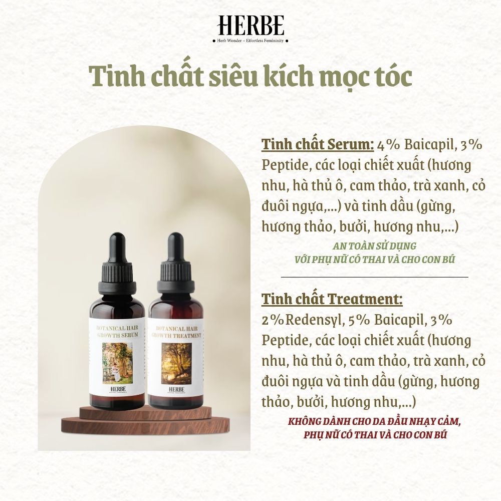 [phiên bản nâng thêm 2% Redensyl] TINH CHẤT SIÊU KÍCH MỌC TÓC HỖ TRỢ PHỤC HỒI DA ĐÀU HƯ TỔN hand