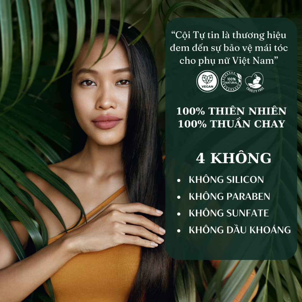 Dầu gội gừng trắc bá diệp mọc tóc giảm rụng tóc nuôi dưỡng nan tóc VƯỜN NHÀ CỘI 500ml