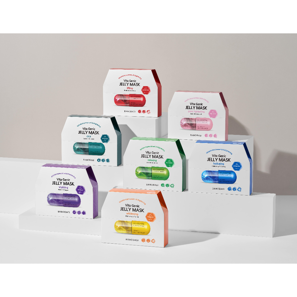 (MẪU MỚI NHẤT 2024) Mặt nạ Vita Genic Banobagi VIta Genic Jelly Mask Hàn Quốc PREMIUM(10 miếng)