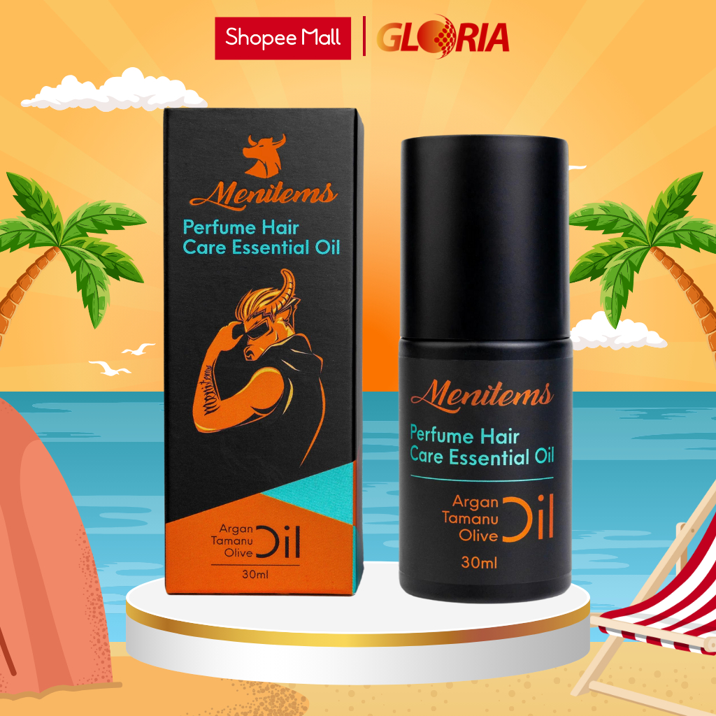 Tinh Dầu Dưỡng Tóc Hương Nước Hoa Menitems Phục Hồi Tóc Hư Tổn 30ml