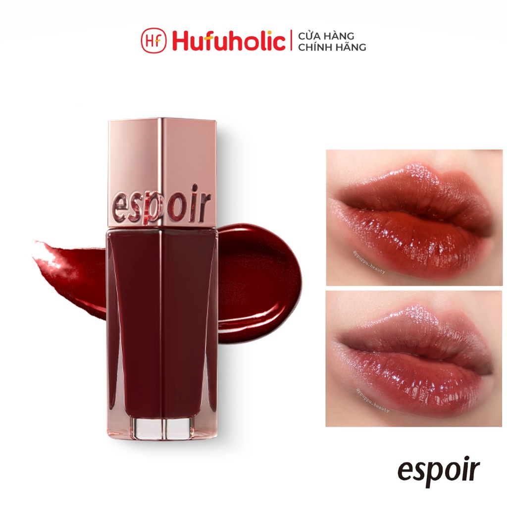 Son tint bóng ESPOIR mềm môi căng mọng Espoir Couture Lip Tint Shine Velvet Fall/Winter ’21 Vampy Nutty ESPR03