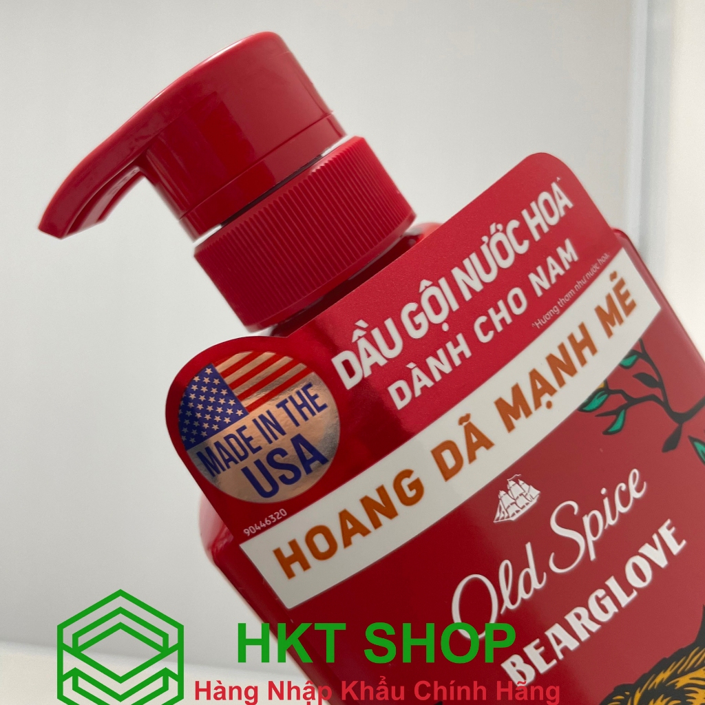 Dầu Gội – Xả OLD SPICE 2in1 Hương Nước Hoa Cho Nam – HKT Shop