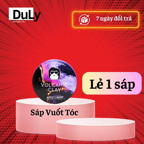Sáp vuốt tóc nam cao cấp VCN CLAY keo vuốt tóc nam giữ nếp tạo kiểu