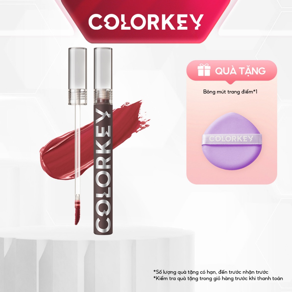 Son Môi Gương Bóng COLORKEY Màu Son Bám Lâu 1.7g