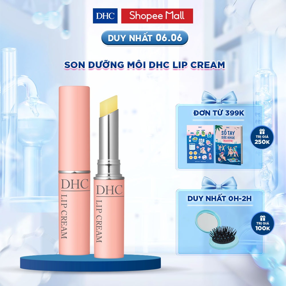 Son dưỡng môi DHC Lip Cream dưỡng ẩm, làm mềm môi 1,5g