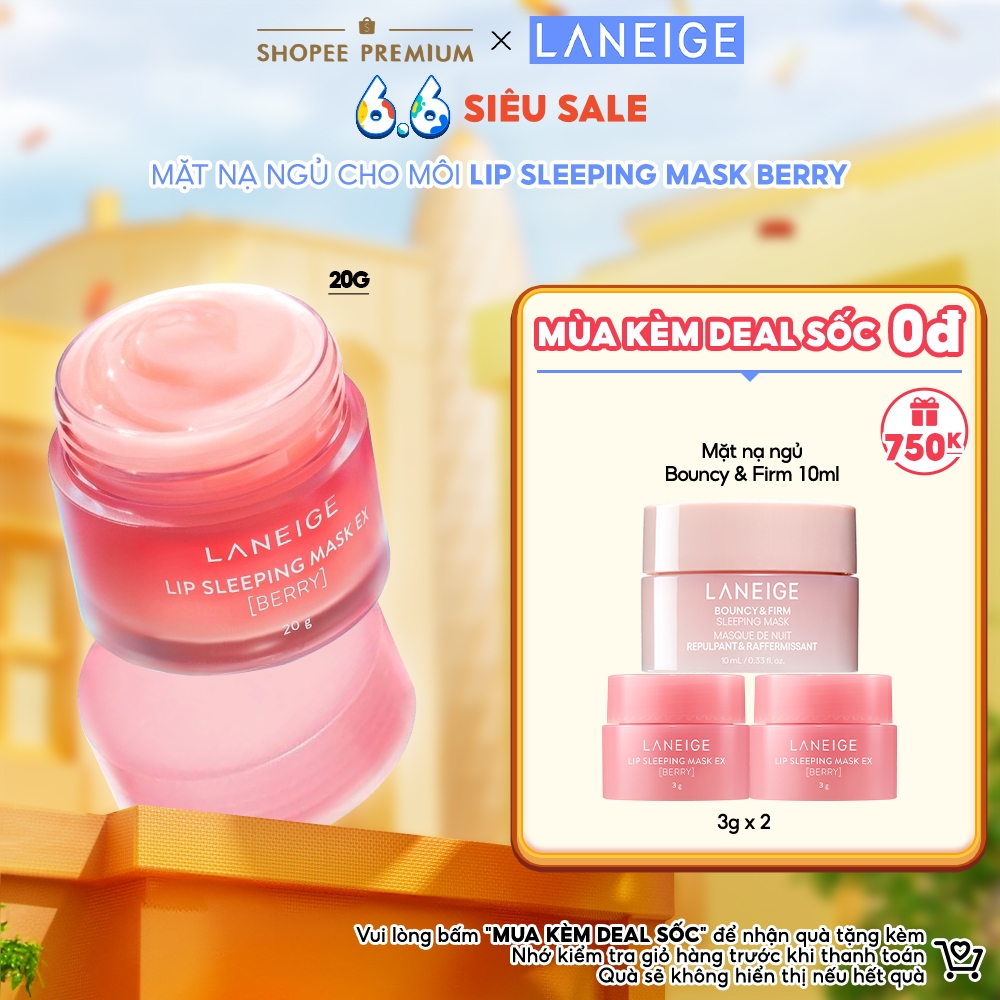 Mặt nạ ngủ dành cho môi Laneige Lip Sleeping Mask 20G