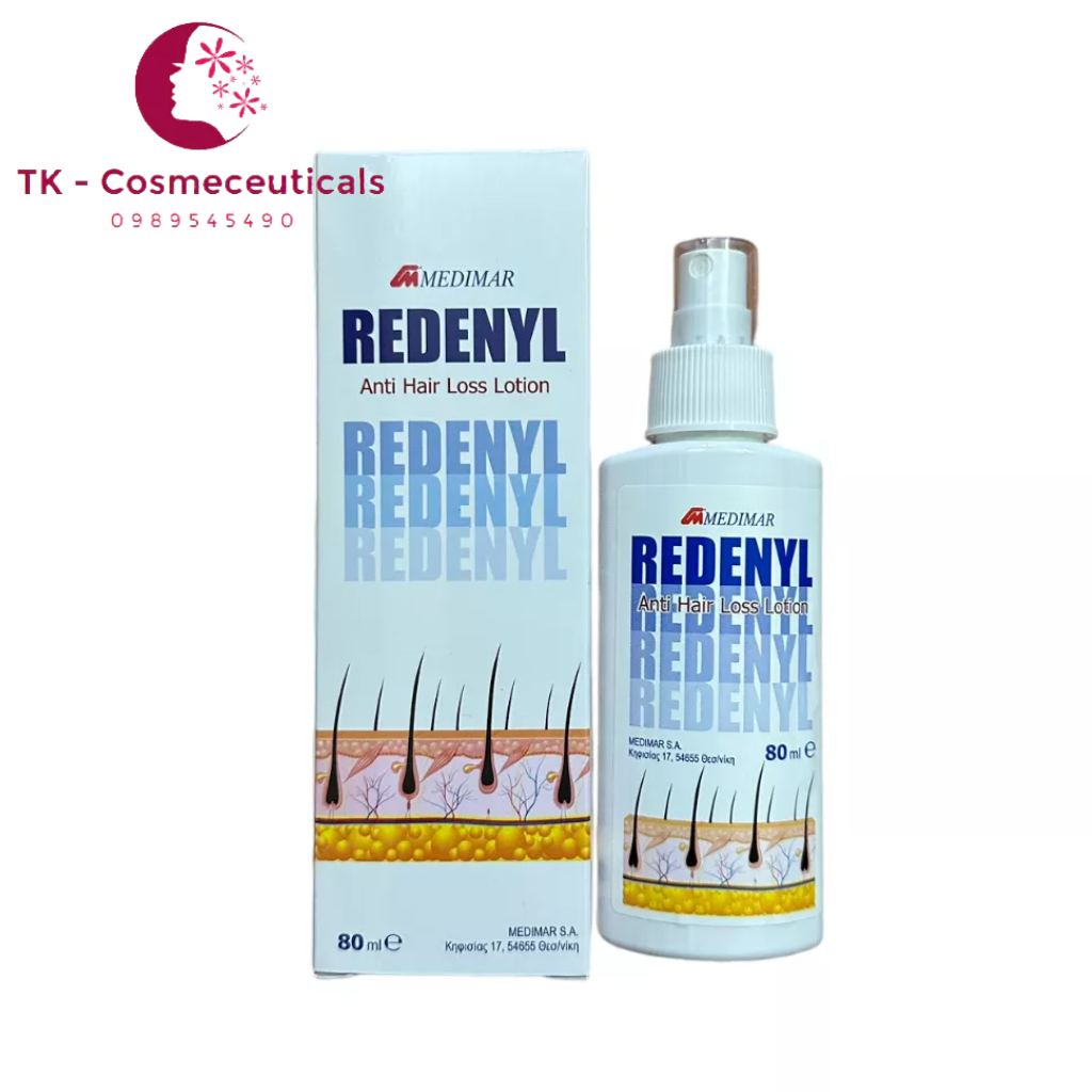 Xịt Dưỡng Tóc / Dầu Gội Redenyl Giúp Tóc Chắc Khỏe, Kích Thích Mọc Tóc, Ngăn Ngừa Rụng Tóc