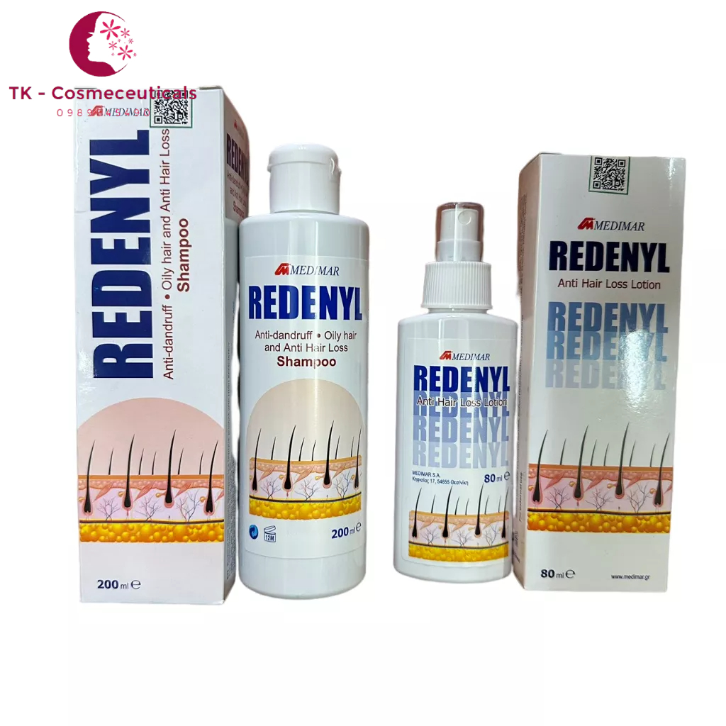 Xịt Dưỡng Tóc / Dầu Gội Redenyl Giúp Tóc Chắc Khỏe, Kích Thích Mọc Tóc, Ngăn Ngừa Rụng Tóc