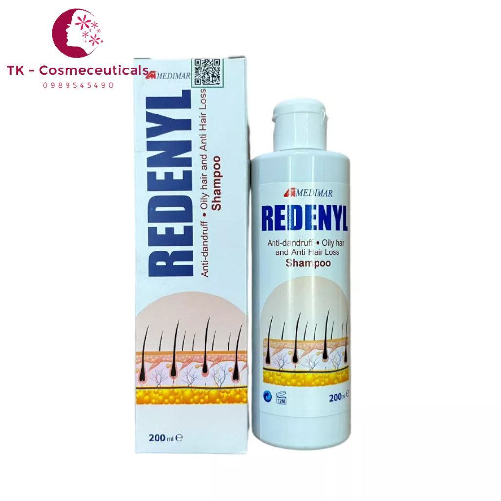 Xịt Dưỡng Tóc / Dầu Gội Redenyl Giúp Tóc Chắc Khỏe, Kích Thích Mọc Tóc, Ngăn Ngừa Rụng Tóc