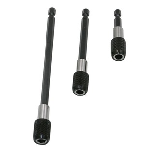 6,35mm / 1 / 4in Chuôi lục giác nhanh Phát hành tuốc nơ vít điện từ tính Giá đỡ Bit mở rộng 60mm 100mm 150mm Thanh nối dài