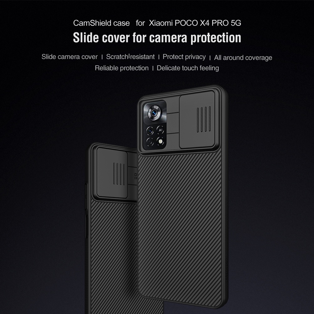 Ảnh Ốp điện thoại NILLKIN CamShield POCO X7 Pro F6 Pro X6 Pro F5 Pro M6 X3 Pro F6 Ốp điện thoại chống sốc chống vân tay 3
