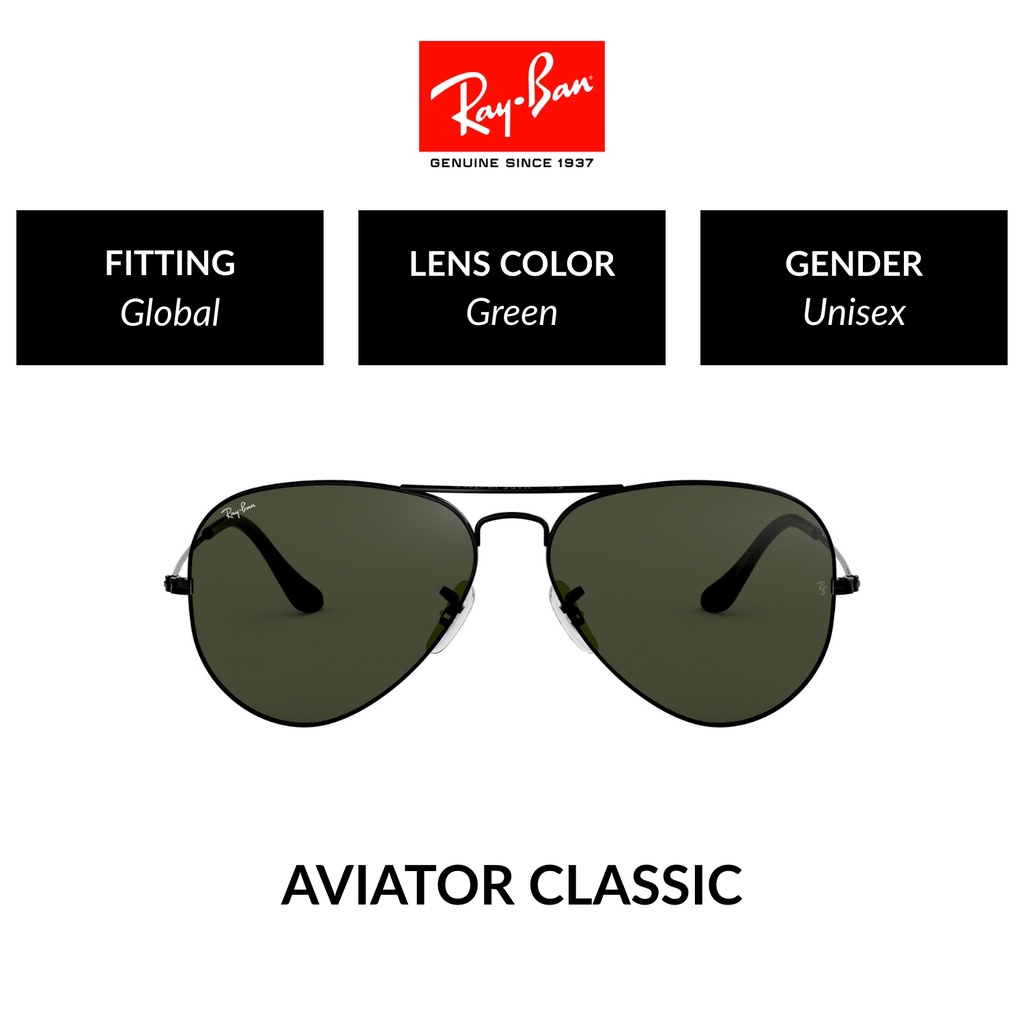 Mắt Kính Ray-Ban Aviator Large Metal - RB3025 L2823 - Kính mát