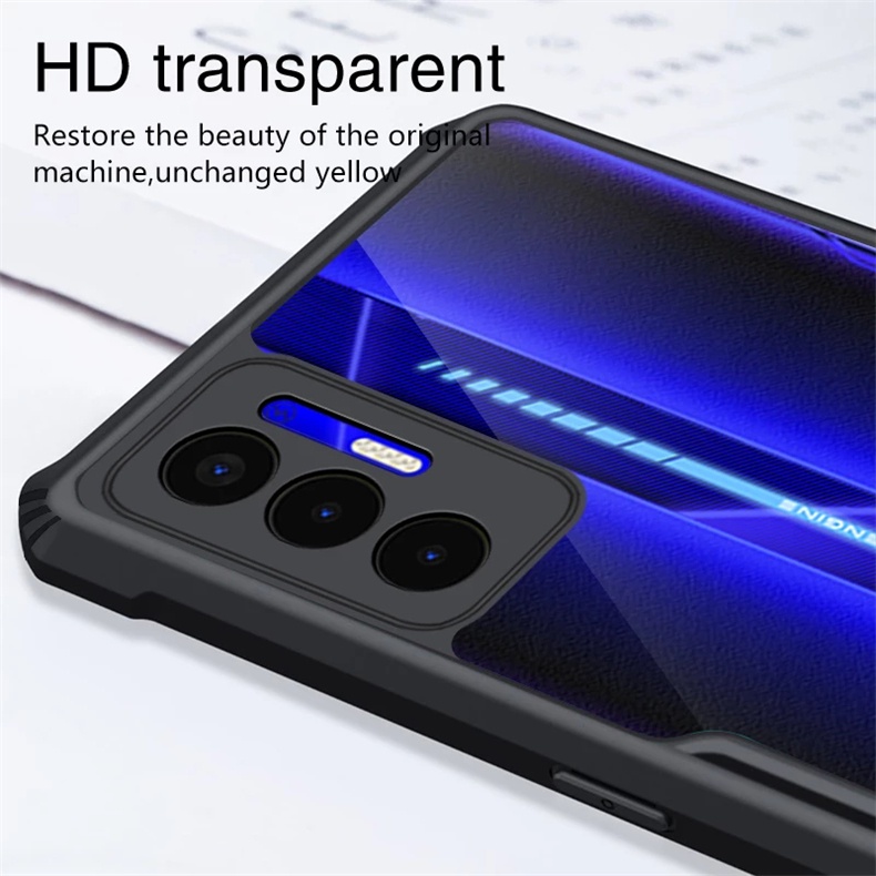 Ốp lưng túi khí Tecno Pova 7 Ultra 6 5 4 Pro 3 Neo 2 5G 4G Vỏ chống sốc trong suốt