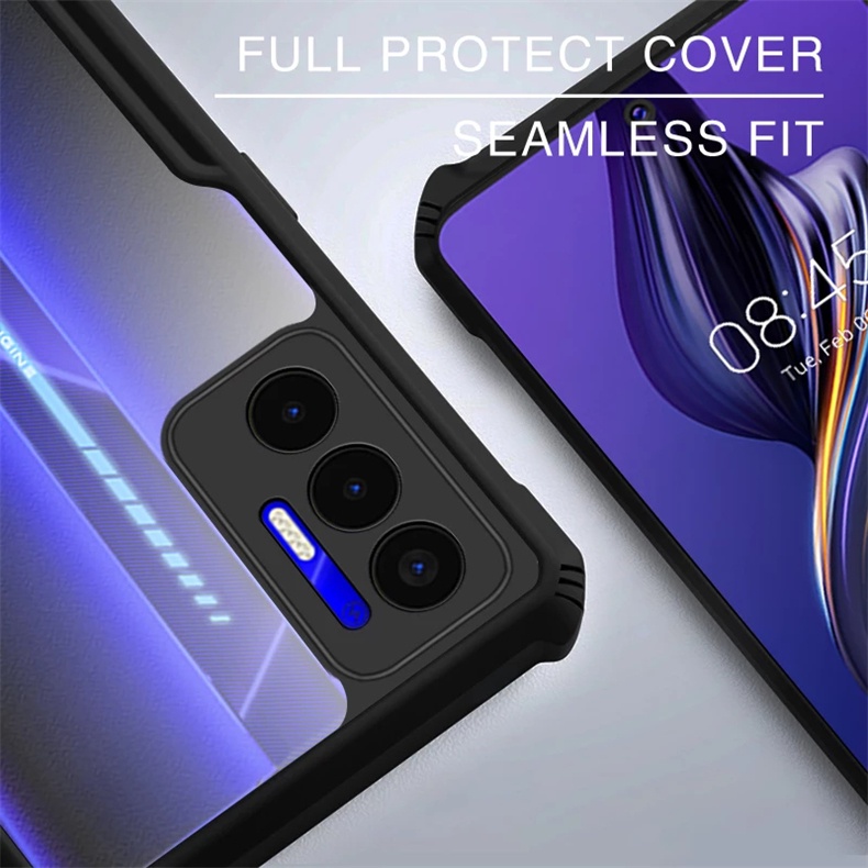 Ốp lưng túi khí Tecno Pova 7 Ultra 6 5 4 Pro 3 Neo 2 5G 4G Vỏ chống sốc trong suốt