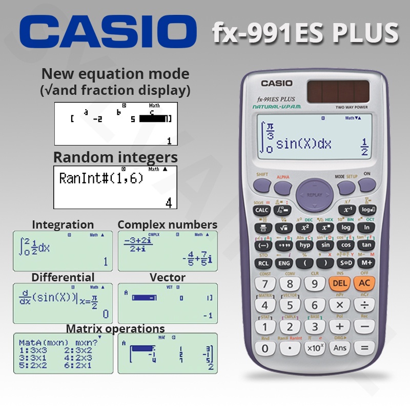 Mister Wizard  Volantino Scuola 2022: CASIO FX-570ES PLUS