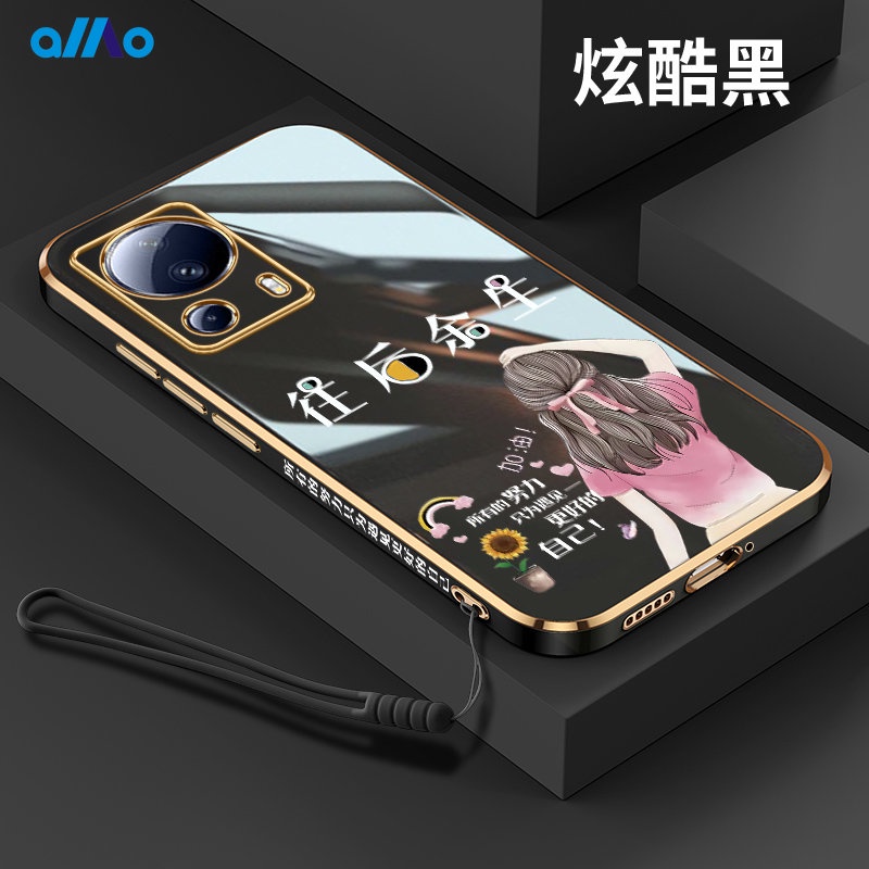Ốp Điện Thoại Chống Sốc Có Dây Đeo Cho Xiaomi 13 Lite 13 Pro 13 Xiaomi 12T Pro 12T 12 Lite